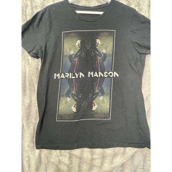 HTF Marilyn Manson Tour Gothe / Rock‎ Tee Shirt Size M? - Picture 1 of 2
